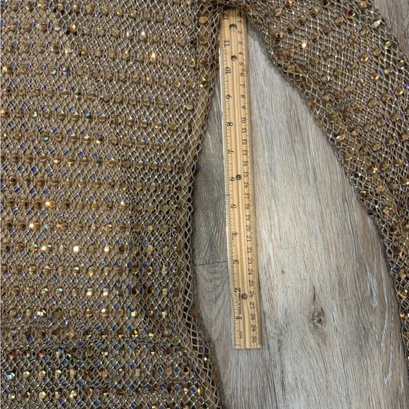 Brand New! Mew Mew Rhinestone Mesh Dress Size Medium - Picture 15 of 16